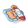 Cartoon Style Acrylic Brooches LS-JEWB-P018-02A-3