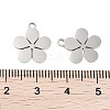 Non-Tarnish 316 Stainless Steel Charms X-STAS-C096-10C-P-3