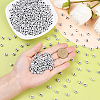 1000Pcs Opaque Acrylic Beads MACR-SC0002-43C-4
