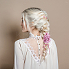 6Pcs 6 Colors Cloth Flower Collar Choker Necklace NJEW-FH0001-11-3