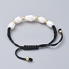 Braided Bead Bracelets BJEW-JB04820-01-2