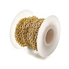 Brass Oval Link Chains KK-P295-56B-G-3