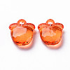 Transparent Acrylic Pendants TACR-S154-28B-84-2