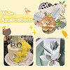 Handmade Silk Cloth Artificial Leaf AJEW-WH20070-073D-7