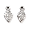 Non-Tarnish 304 Stainless Steel Charms STAS-P364-19P-1
