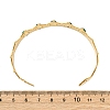 304 Stainless Steel Cuff Bangles for Women BJEW-P353-01G-4