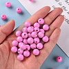 Opaque Acrylic Beads MACR-S370-C10mm-A02-5