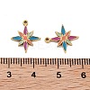 Ion Plating(IP) 316 Stainless Steel Enamel Charms STAS-U014-69G-3