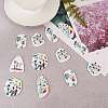 24Pcs 6 Style Acrylic Big Pendants KY-SZ0001-23-5