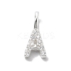 925 Sterling Silver with Cubic Zirconia Charms STER-Q004-01A-S-1