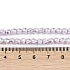 Baking Paint Electroplated Synthetic Non-magnetic Hematite Beads Strands G-H072-A01-01I-4