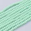 Imitation Jade Glass Beads Strands GLAA-G045-A08-1