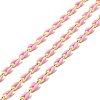 Brass Enamel Curb Chains CHC-C003-13G-05-1