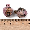 Natural Rhodonite Pendants G-K354-13C-3