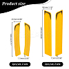 4 Sets 2 Styles Waterproof Epoxy Resin Reflective film Car Stickers FIND-GA0003-47B-2
