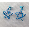 Baking Paint Alloy Clip-on Earrings FS-WG5EAD8-04-1