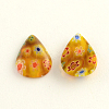 Handmade Millefiori Glass Cabochons LK-R006-06-2