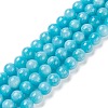 Natural Mashan Jade Round Beads Strands G-D263-10mm-XS20-2