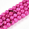 Natural Persian Jade Beads Strands G-A255-A02-01C-4