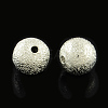 Brass Textured Beads LS-KK-R012-10mm-P-1
