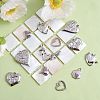 14Pcs 7 Style 304 Stainless Steel Pendant STAS-SZ0002-75P-4