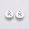 Non-Tarnish 304 Stainless Steel Charms STAS-P212-15P-17-1
