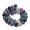 Natural Fluorite Beads Strands G-L634-B04-12mm-4