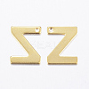 304 Stainless Steel Charms X-STAS-P141-Z-2