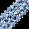 Electroplate Glass Beads Strands EGLA-A044-J6mm-L06-1