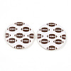 Printing Wood Pendants WOOD-N016-52C-4