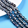Natural Cultured Freshwater Pearl Beads Strands PEAR-N012-09F-1