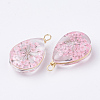 Glass Pendants X-GLAA-Q070-005E-2