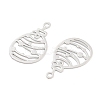 Long-Lasting Plated Brass Pendants KK-K336-56P-2