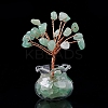 Natural Green Aventurine Chips Tree Decorations PW-WG17210-03-1