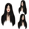 28inch(70cm) Long Straight Synthetic Wigs OHAR-I015-28A-7