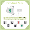 7 Bags 7 Colors Handmade Polymer Clay Beads CLAY-PH0002-12-2