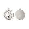 Non-Tarnish 304 Stainless Steel Pendants STAS-L268-031P-1