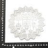 Word Merry Christmas 201 Stainless Steel Connector Charms/Links STAS-D386-04B-P-3