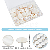 2 Strands Natural Freshwater Shell Beads BSHE-SC0001-20B-2