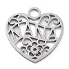 Anti-Tarnish 304 Stainless Steel Pendants LS-STAS-M076-04P-1