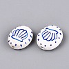 Handmade Porcelain Beads PORC-Q005-12E-2