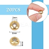 20Pcs Stainless Steel Beads STAS-UN0053-64-2