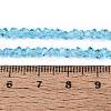 Transparent Glass Beads Strands GLAA-N018-3mm-16-2