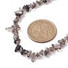 Natural Ice Obsidian Chip Beaded Necklace NJEW-JN04615-01-3