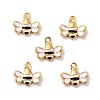 Brass Enamel Pendants KK-P207-007G-RS-1