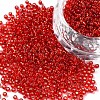 11/0 Grade A Transparent Glass Seed Beads X-SEED-Q007-F37-1