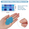 225g 17 Style Glass Seed Glass Bugle & Round Beads SEED-DC0001-02B-2