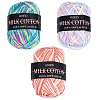 3 Rolls 3 Colors 3-Ply Crochet Yarn OCOR-GF0002-46-1