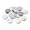 Non-Tarnish 201 Stainless Steel Charms STAS-F255-043P-10mm-1
