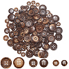 150Pcs 3 Styles 4-Hole Coconut Buttons DIY-CY0001-48-1